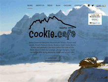 Tablet Screenshot of cookie-cafe.com